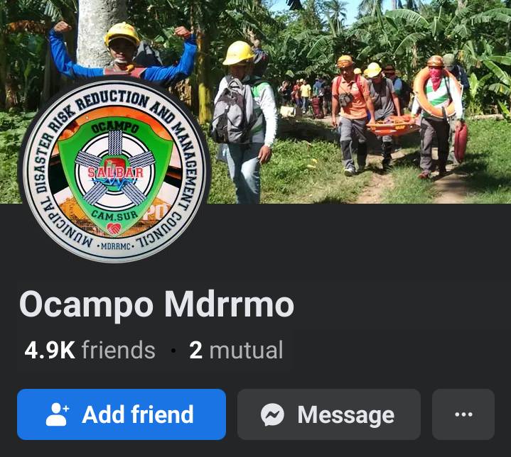 Drone footage of affected areas in Ocampo