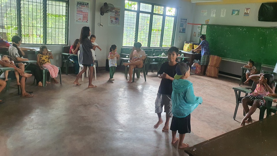 Dedicated evacuation center in Ocampo