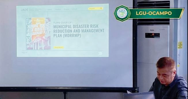 Evacuation center in Ocampo