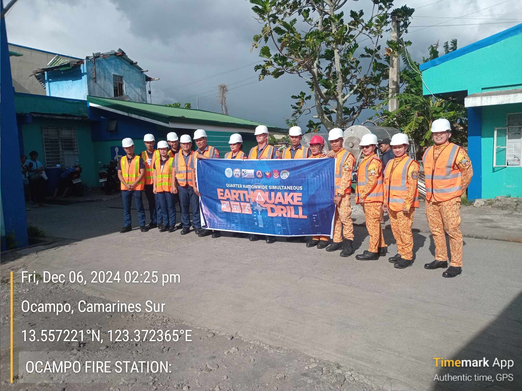 Simulation conducted by MDRRMO with BFP and PNP assistance