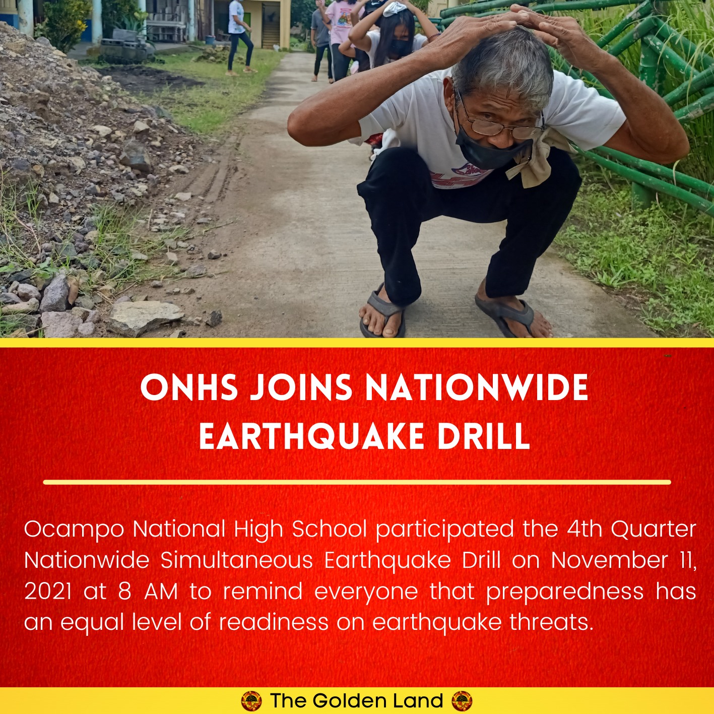 Community seminar on disaster preparedness
