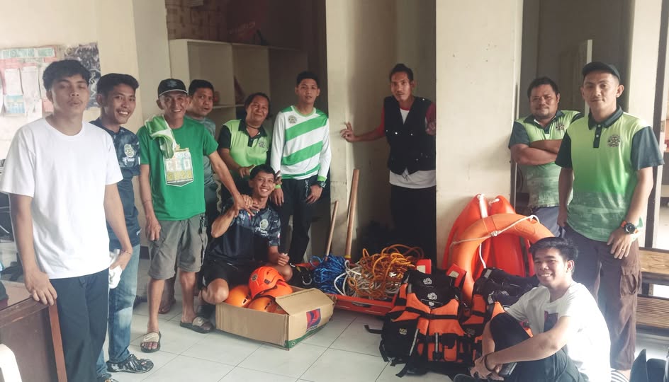Emergency response team in action during a disaster